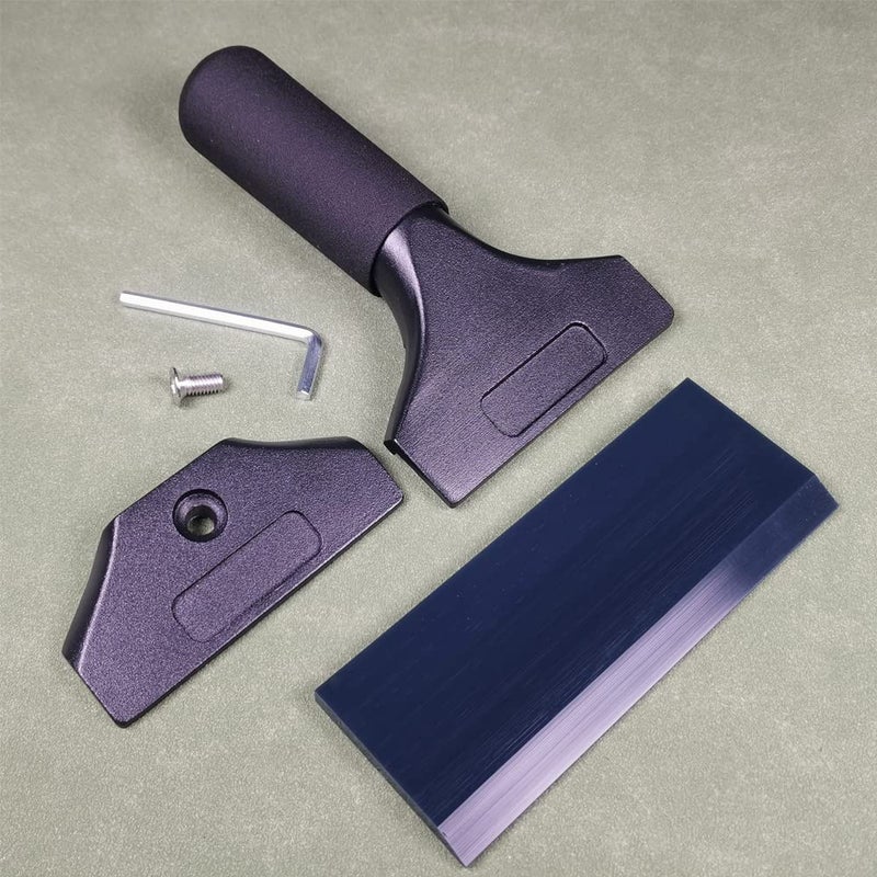 Gebildet All purposed Silicone Rubber Squeegee for Car Vinyl Wrapping, Window Tint Film Installation, car Decal Tool. Car Window Snow/ice Cleaning, Home Glass/Mirror/Window Cleaning - Image 5